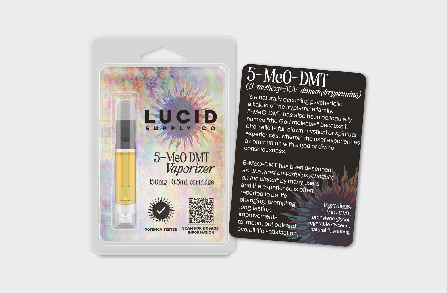 5MeO DMT Vaporizer Cartridge 0.5mL